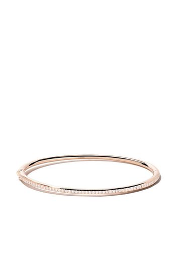 Bangle ‘Micropavè’ in oro rosa 18kt e diamanti