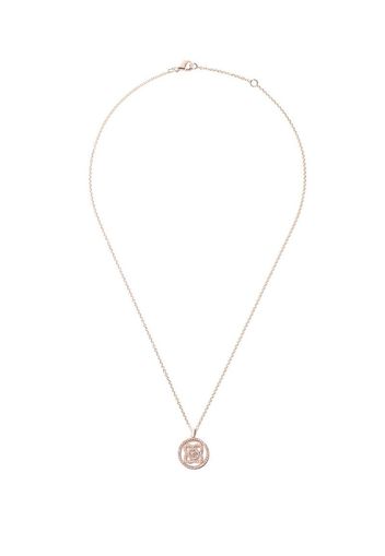 Collana ‘Enchanted Lotus’ con design Openwork in oro rosa 18kt con pendente