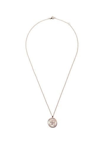 Collana Enchanted Lotus in oro rosa 18kt con pendente in Madreperla