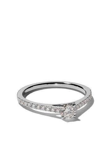 Anello ‘My First De Beers DB Classic Pavè Solitaire’