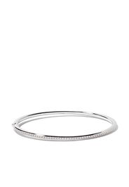 Bangle ‘Micropavè’ in oro bianco 18kt e diamanti