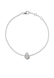 Bracciale ‘My First De Beers Aura’ in oro bianco 18kt e diamanti a goccia