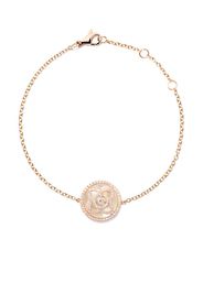 Bracciale ‘Enchanted Lotus’ in oro rosa 18kt, Madreperla e diamanti