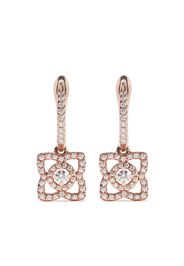 Orecchini ‘Enchanted Lotus’ in oro rosa 18kt e diamanti