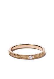 Anello ‘Azulea One-Diamond’ in oro rosa 18kt