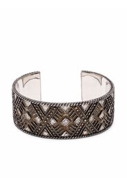 DE JAEGHER Arizona Dream diamond cuff - Argento