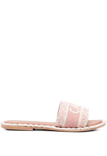 DE SIENA SHOES Capri beaded slides - Rosa