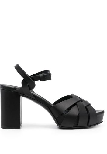 Del Carlo buckle-fastening calf-leather sandals - Nero