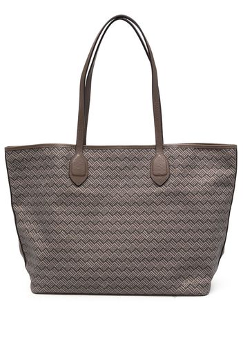 DELAGE Borsa tote con stampa - Marrone