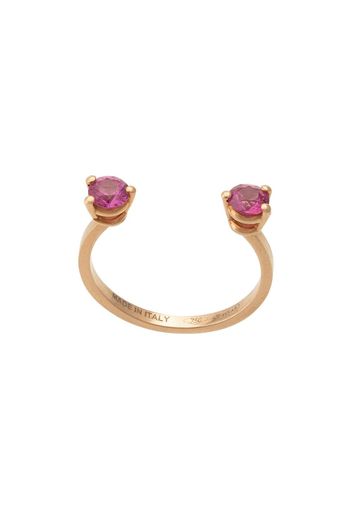 Delfina Delettrez Anello Dots in oro rosa 18kt