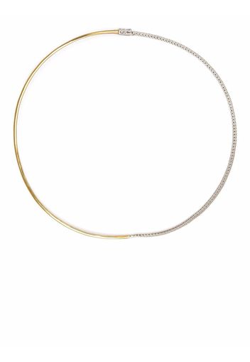 Delfina Delettrez 18kt gold 1997 diamond necklace - Bianco