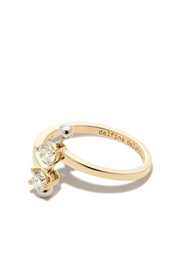 Delfina Delettrez DELFINA 18K YG WG RND WHT DIAM 0.33CT TW - Oro