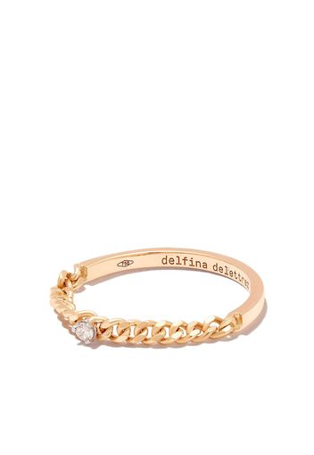 Delfina Delettrez DELFINA 18K YG 0.02CT DIAM UNCHAIN MY AR - Oro