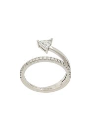 18kt white gold Marry Me ring