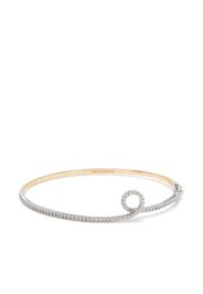 Delfina Delettrez Bracciale Single Loop in oro giallo 18kt con diamanti - Argento