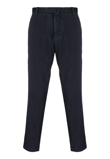 straight-leg chino trousers