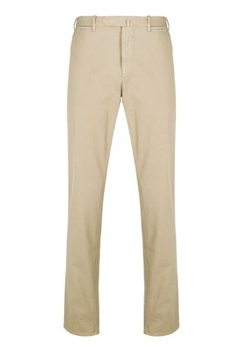 straight-leg chino trousers