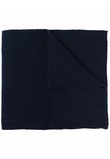 Dell'oglio knitted cashmere scarf - Blu