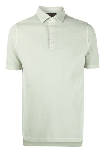 Dell'oglio short-sleeved polo shirt - Verde