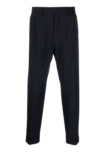 Dell'oglio straight-leg cropped trousers - Blu