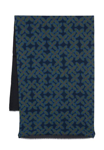 Dell'oglio floral-print scarf - Nero