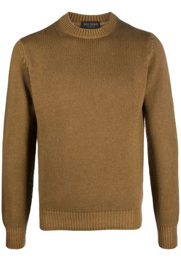 Dell'oglio round-neck knit jumper - Marrone