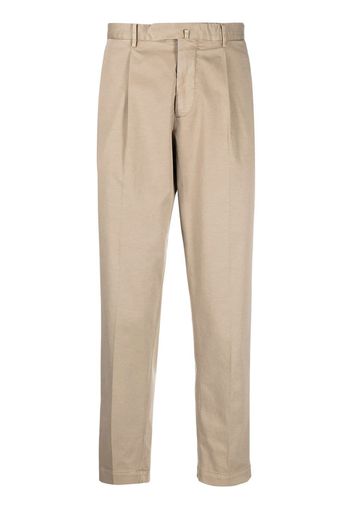 Dell'oglio cropped tapered trousers - Toni neutri