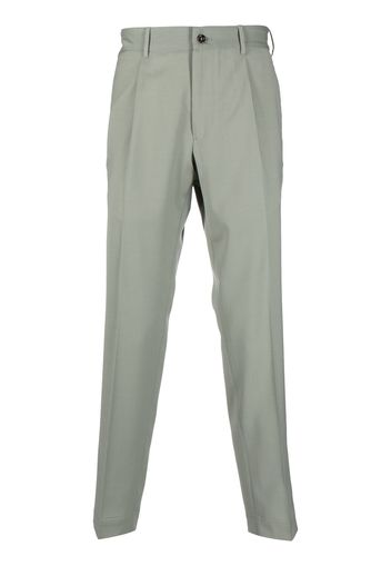 Dell'oglio tapered-leg tailored trousers - Verde