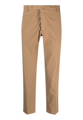 Dell'oglio slim-cut chinos - Marrone