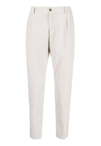 Dell'oglio Riccardo cotton straight-leg trousers - Grigio
