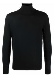 Dell'oglio roll-neck merino jumper - Nero