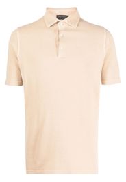Dell'oglio short-sleeved polo shirt - Giallo