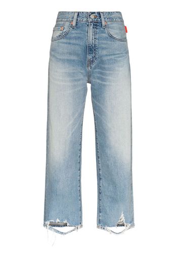pierce cropped jeans