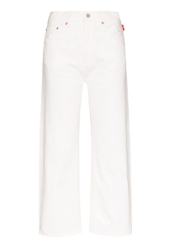 Pierce cropped straight leg jeans