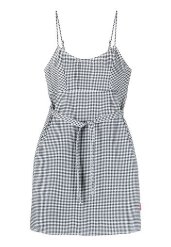 Denimist Vestito corto - S21BB NAVY MINI GINGHAM