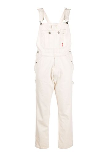 Denimist slim-fit cotton dungarees - Toni neutri