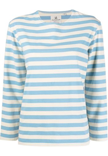 Denimist T-shirt a righe - Blu