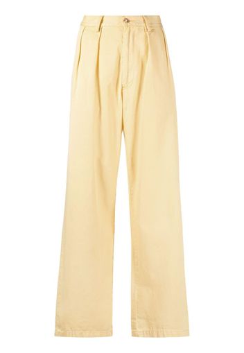 Denimist Blair double pleated trousers - Toni neutri