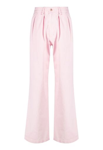 Denimist Blair double pleated trousers - Rosa