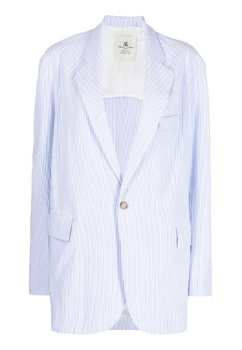 Denimist Blazer gessato - Blu