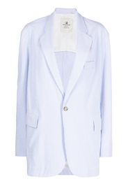 Denimist Blazer gessato - Blu