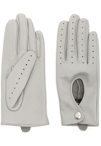 DENTS Thruxton leather driving gloves - Grigio