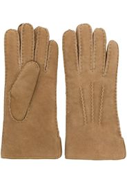 DENTS Nancy lambskin gloves - Marrone