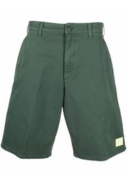Department 5 logo-patch knee-length shorts - Verde