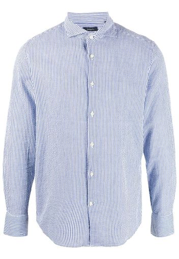 Deperlu Camicia Jepp gessata - Blu