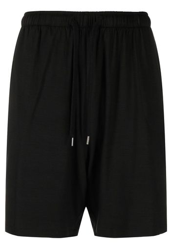 Derek Rose Basel drawstring shorts - Nero