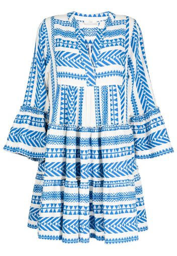 Devotion Ella graphic-print dress - Blu