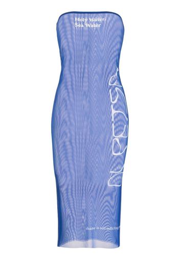 Di Petsa Sweet Nectar tube dress - Blu