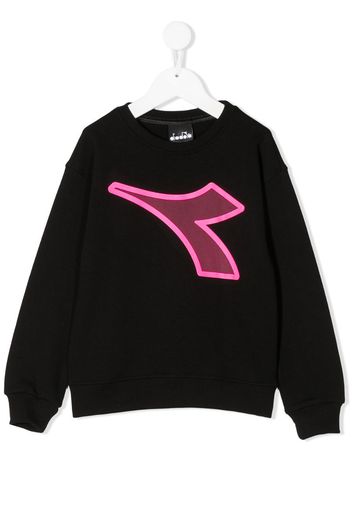 logo print sweatshirt