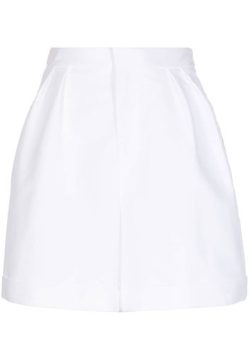 Dice Kayek tailored high-waist shorts - Bianco